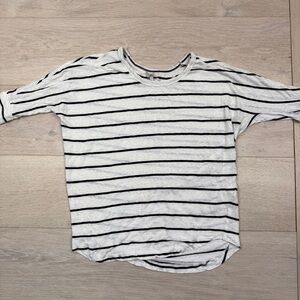 Joie Linen Striped Shirt